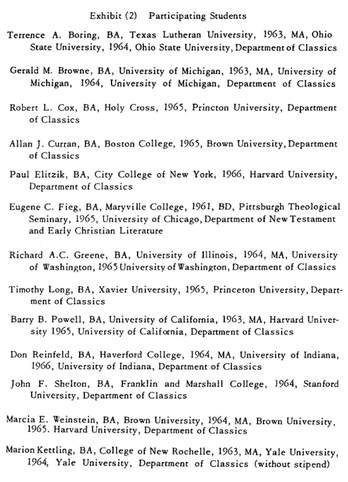 participants